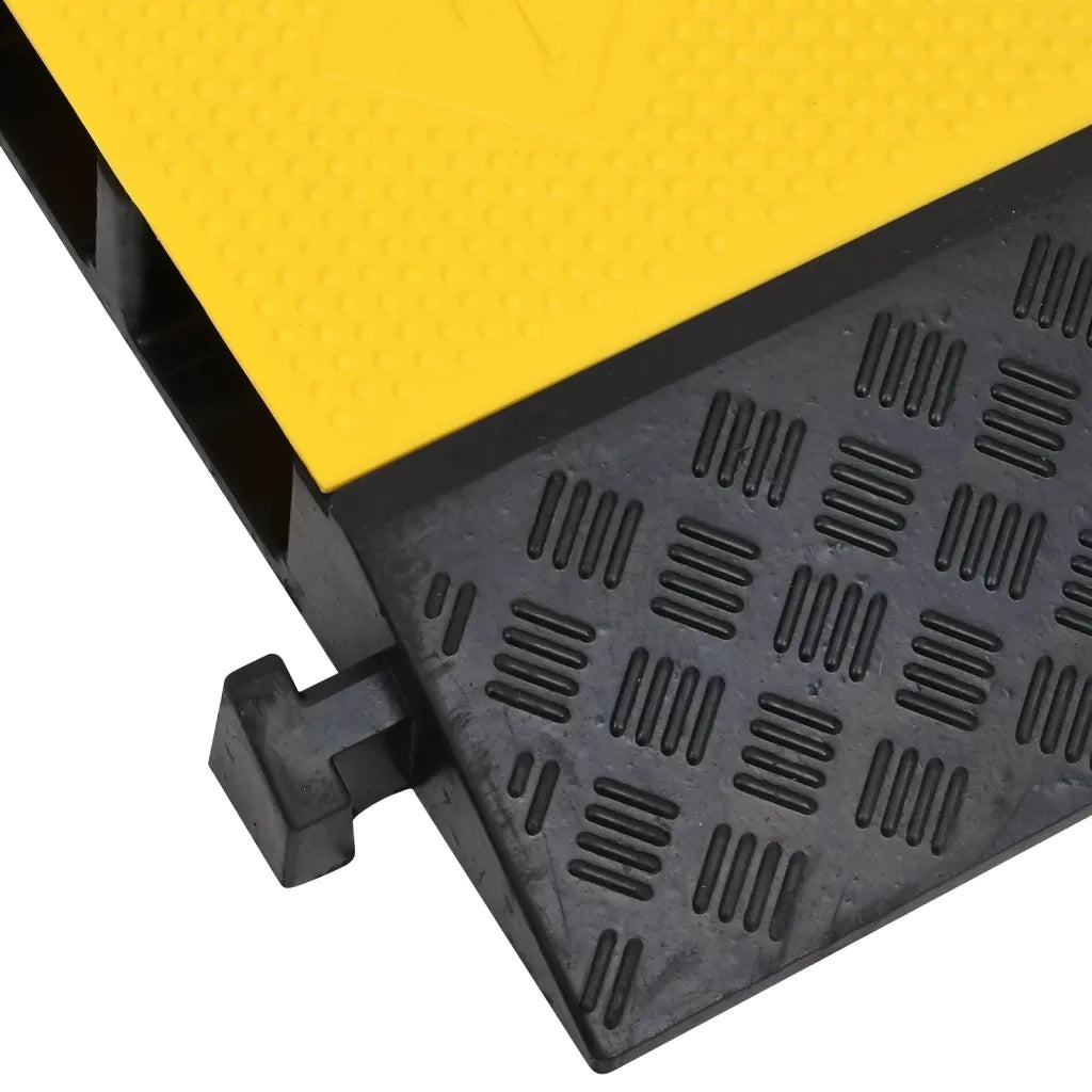 Dosso Passacavi con 2 Canali 90 cm in Gomma 150966