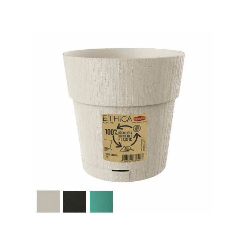 Vaso Ethica Tondo Ris.Acqua Verde 30 H 29 Stefanpl