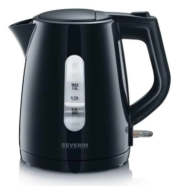Severin WK 3410 bollitore elettrico 1 L 2200 W Nero
