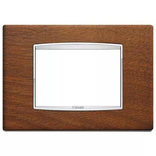 VIMAR EIKON - PLACCA CLASSIC 3M NOCE ITALIANO