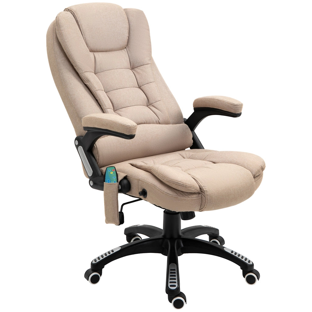 Poltrona Massaggiante Elettrica Reclinabile ¨C Minimal ¨C Beige