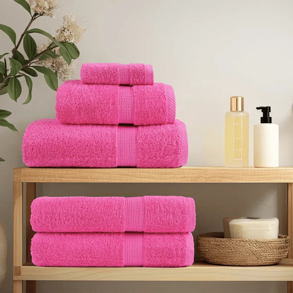 Set ASciugamani SOLUND 8 pz Rosa 600 gsm 137552