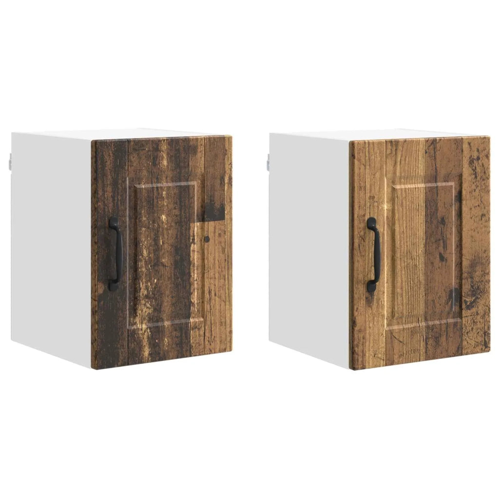 Pannello lavastoviglie 2 pcs Legno vecchio 30 x 31 x 40 cm 885222