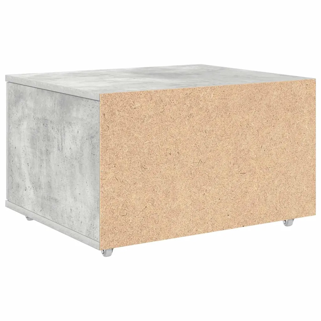 Mobile con Cassetti con ruota Grigio cemento 55 x 45 x 31 cm 869309