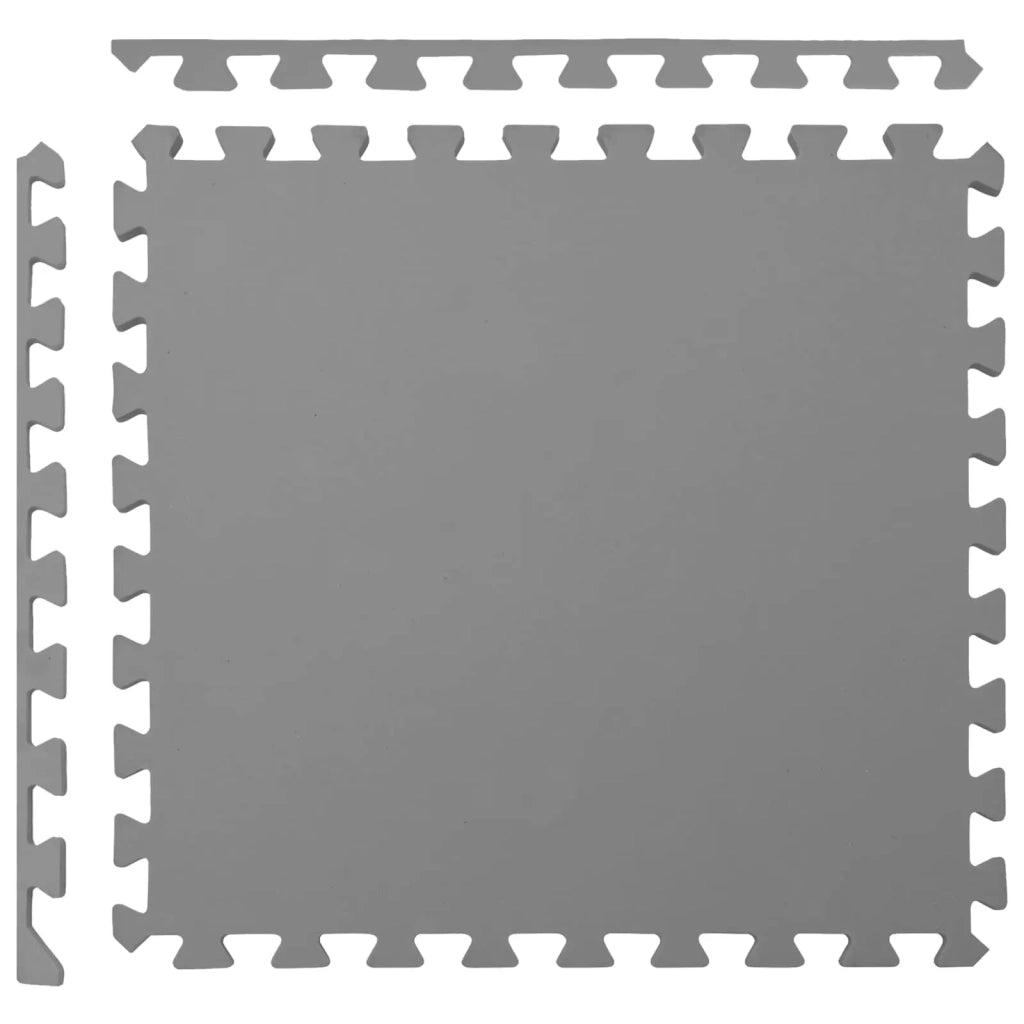 Tappetino per piscina 24 pcs Grigio 8,64 m² Schiuma EVA 3433292