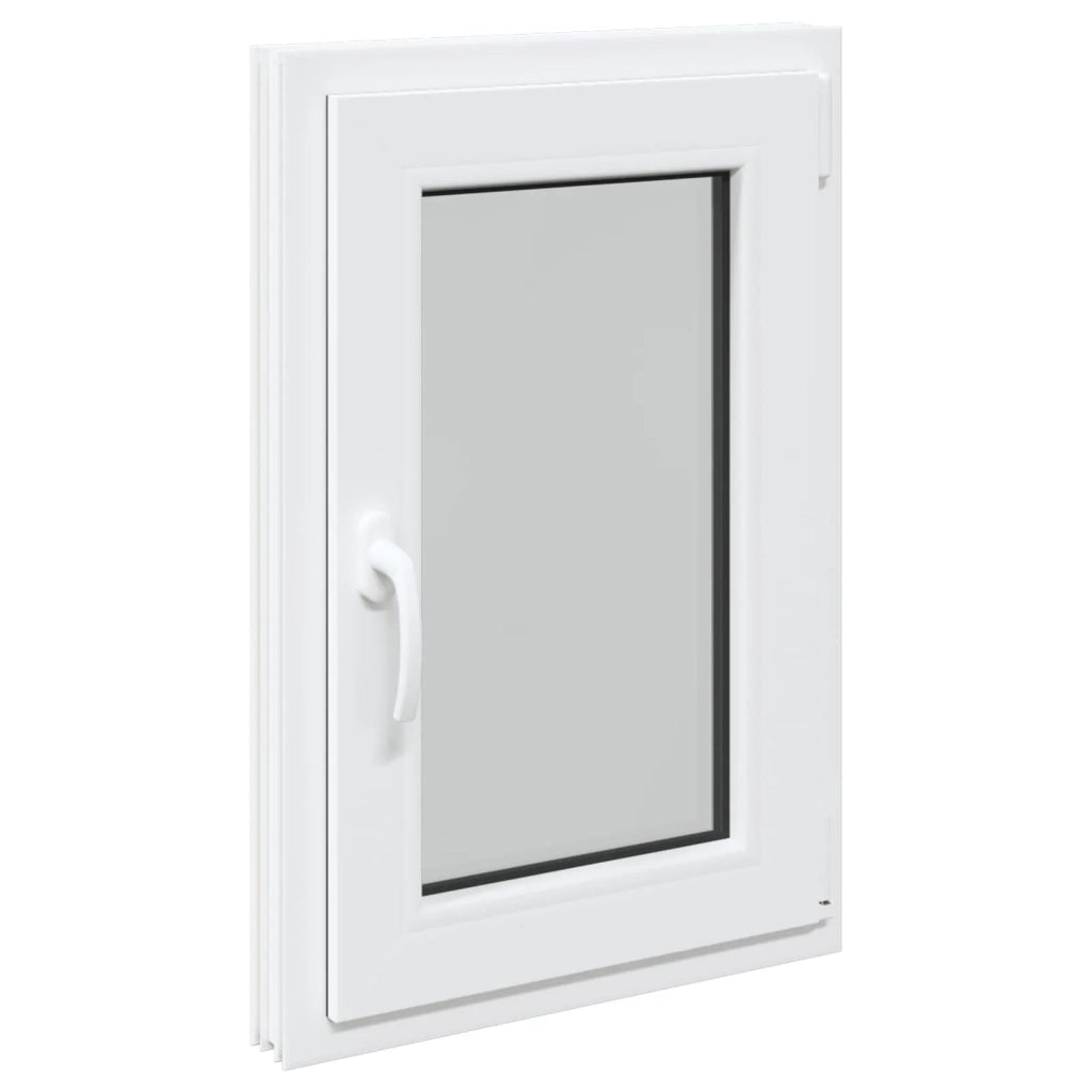 Finestra per Soffitta RISOR 50 x 75 cm PVC e Vetro Bianco CFW2585198
