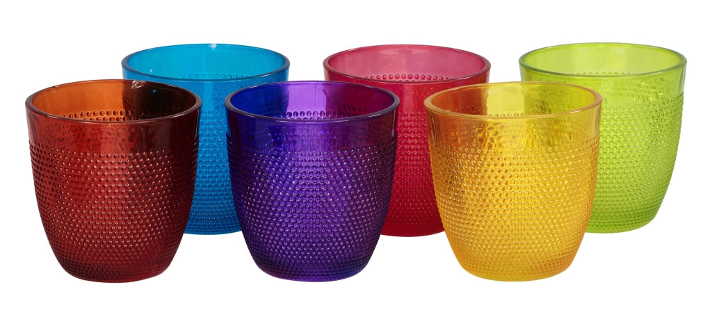 Set 6 Bicchieri Granny Colorati  CC 260