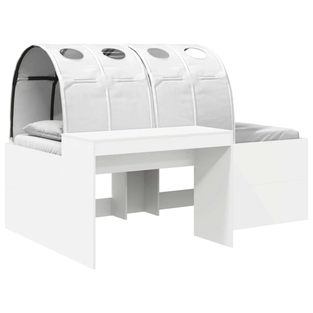 Letto con Tunnel 3 pz Bianco Legno ingegnerizzato 3423659