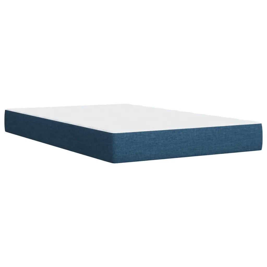 Giroletto a Molle con Materasso Blu 120x200 cm in Tessuto 3288960