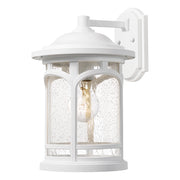 Applique esterno bianco Marblehead Quoizel E27 60W IP44