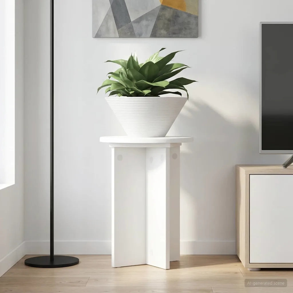 Supporto per piante | Sostegno per piante 2 pz Bianco ?29,5 x 40 cm
