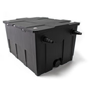 Set Filtro 60.000l Chiarificatore laghetto 18W Pompa NEO10000 80W Tubo 25m Skimmer
