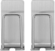Sostegno per Caffè a Parete - 2 x Sostegni - Acciaio Inossidabile - Spazievitore - Organizzatore per Moka - Facile da Installare - Sostegno per Tazza
