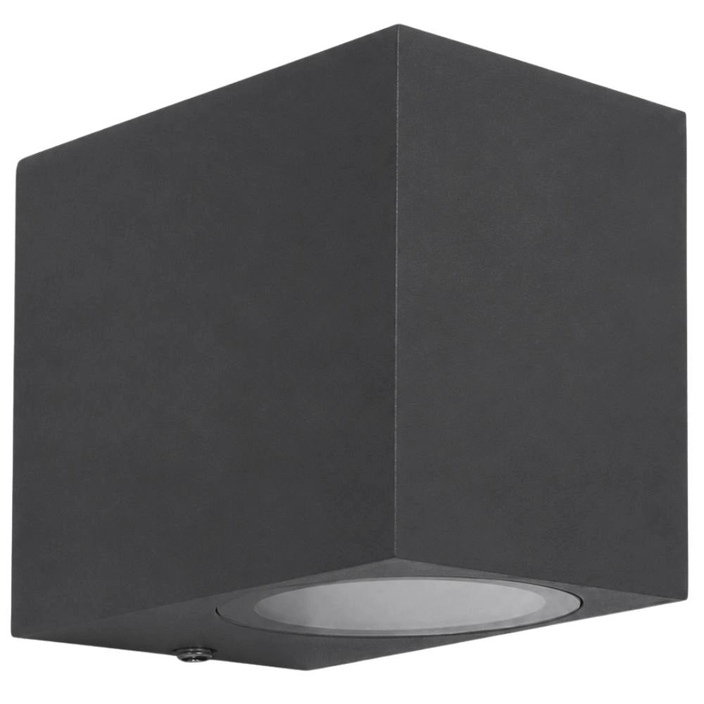 Applique esterno sovil gogo mono emissione gu10 ip54 grafite