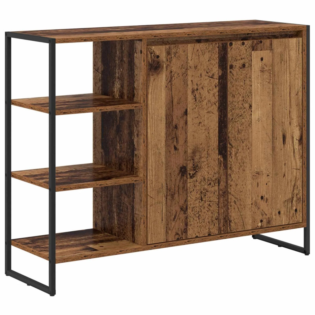 Mobile laterale Legno vecchio 96.5 x 30 x 75 cm 886616