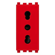 VIMAR ARKE - PRESA 2P+T 16A P17/11 ROSSO