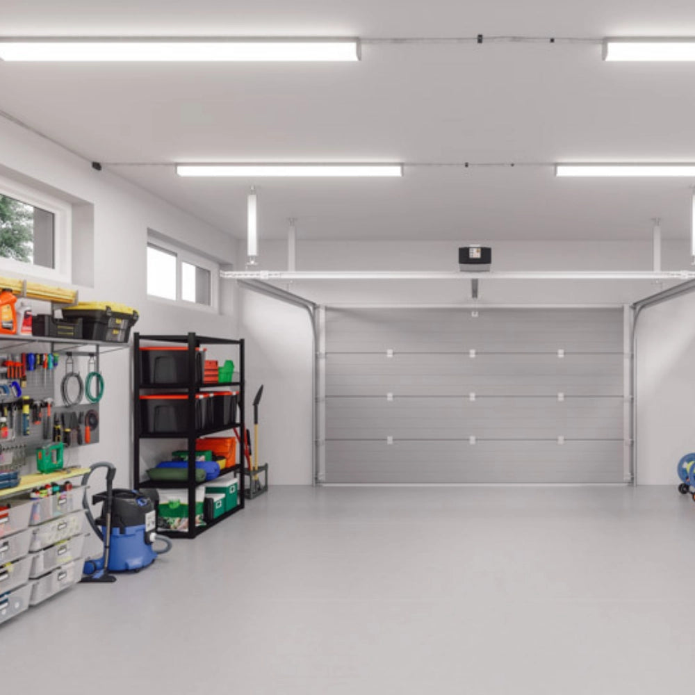 Plafoniera led 44watt impermeabile 2 tubi t8 150centimetri risparmio energetico *** temperatura colore lampada 4500k ...