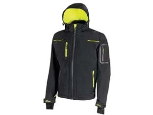 GIACCA SPACE BLACK CARBON  tg.M    UPOWER