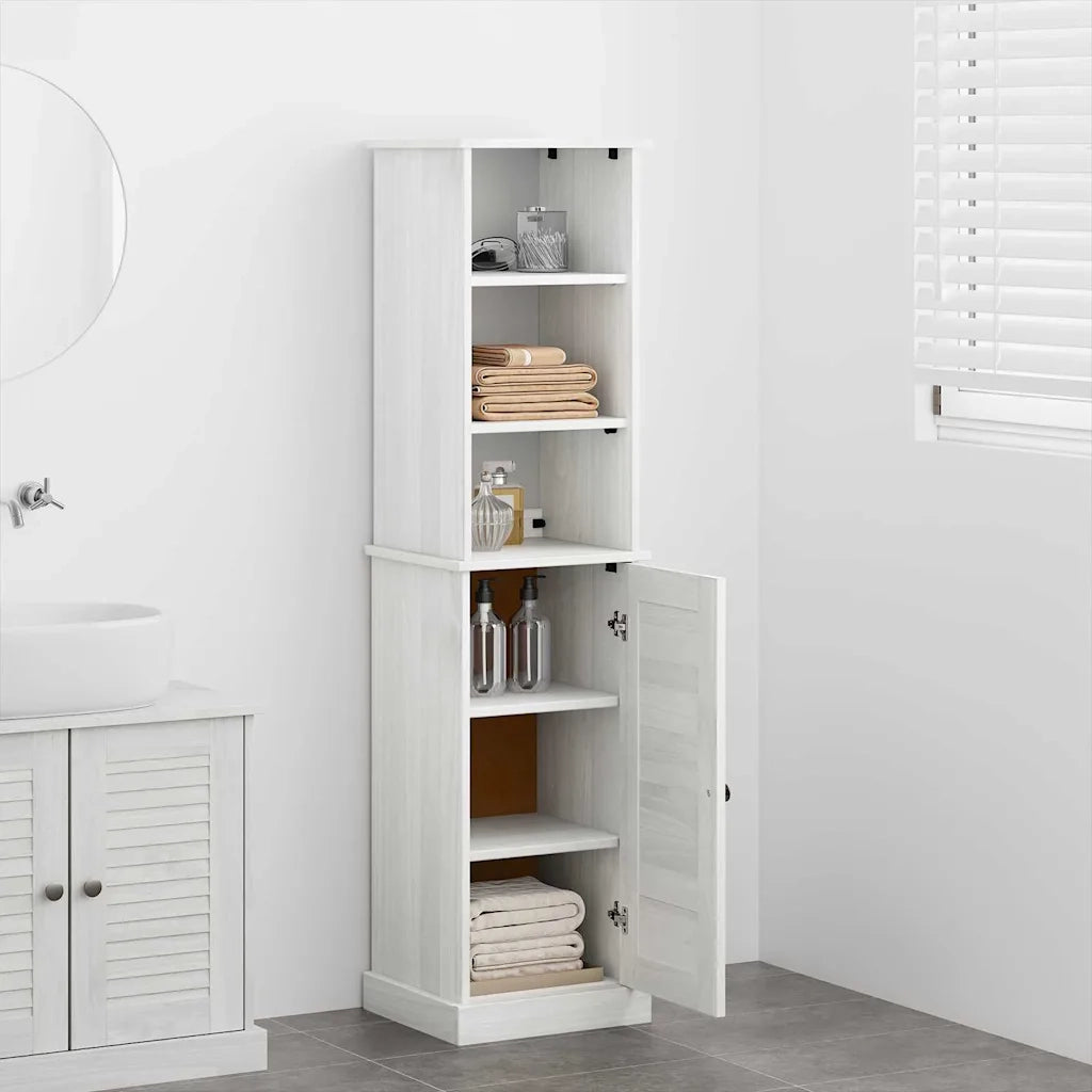 Set di mobili per il bagno VIGO 2 pcs Bianco e Bianco Antico 3328532
