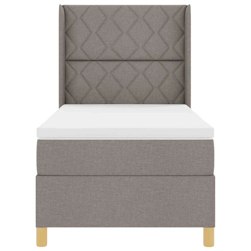 Letto a molle con materasso Talpa 100 x 200 cm Tessuto