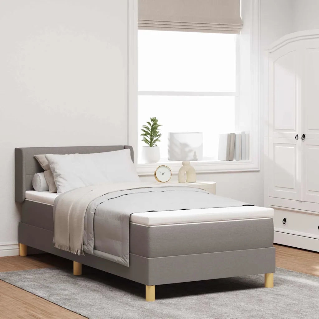 Letto a molle con materasso Talpa 200 x 100 cm Tessuto 3341283