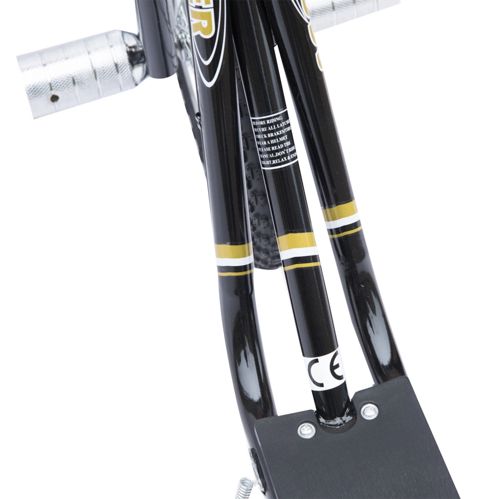 Trottinette Grandi Ruote Pneumatiche ¨C Minimal ¨C Acero Nero