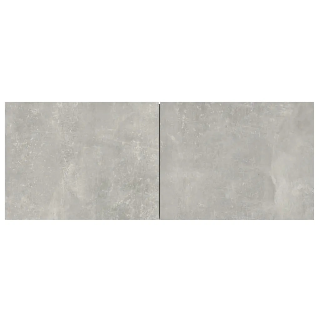 Set di Mobili Porta TV 4 pz | Armadietto TV | Mobile Porta TV Grigio Cemento in Legno Multistrato