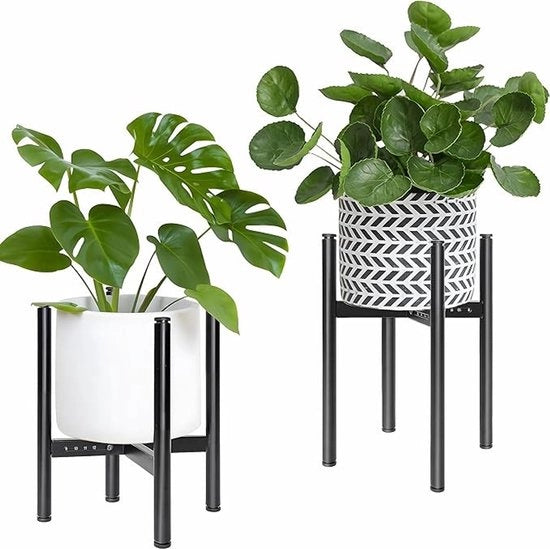 Verstelbare standaard per piante in metallo per interni e esterni, design snello