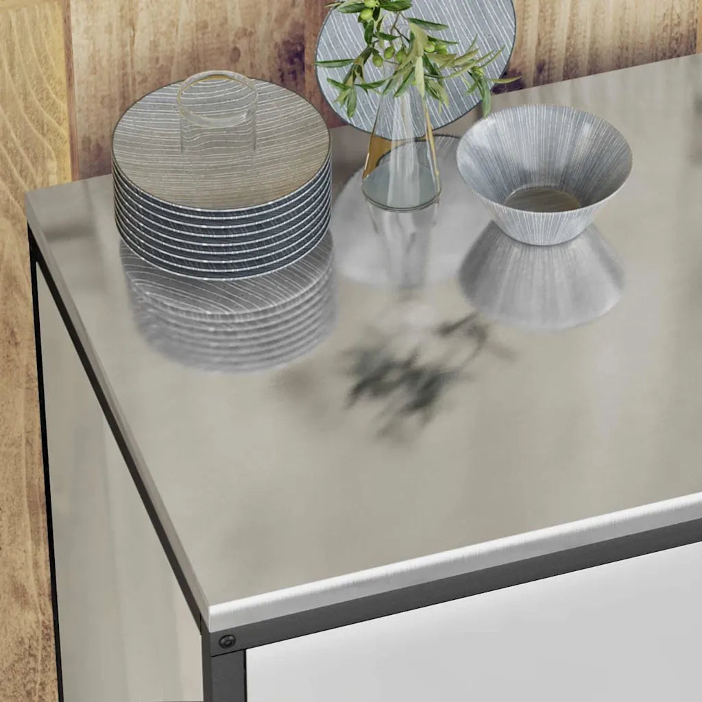 Set di Stoccaggio per Cucina 2 pcs Argento Acciaio zincato 3392692