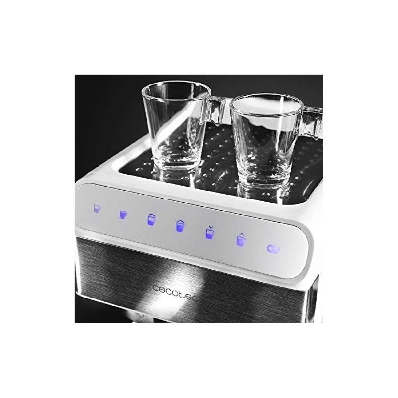 CECOTEC 01557 - Macchina da caffè semi-automatica Power Instant-ccino 20 Touch Serie Bianca