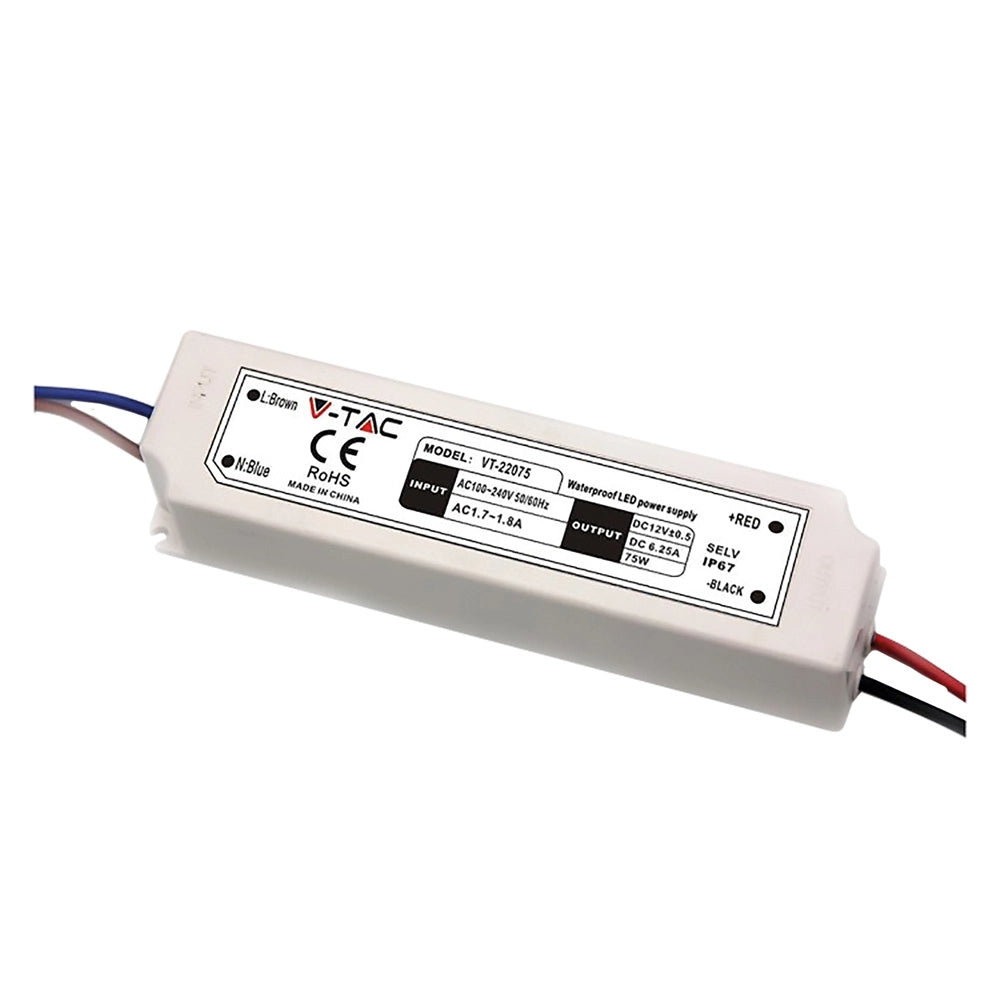 1pz alimentatore per strip led 100w-in 100-240v out 24v 4.2a(ip65) cod:ferx.8068652nlm