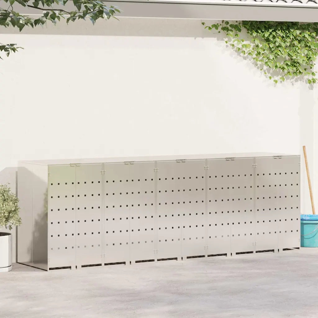 Contenitore per Rifiuti per 3 Bidoni 340 x 77.5 x 115.5 cm 3394791