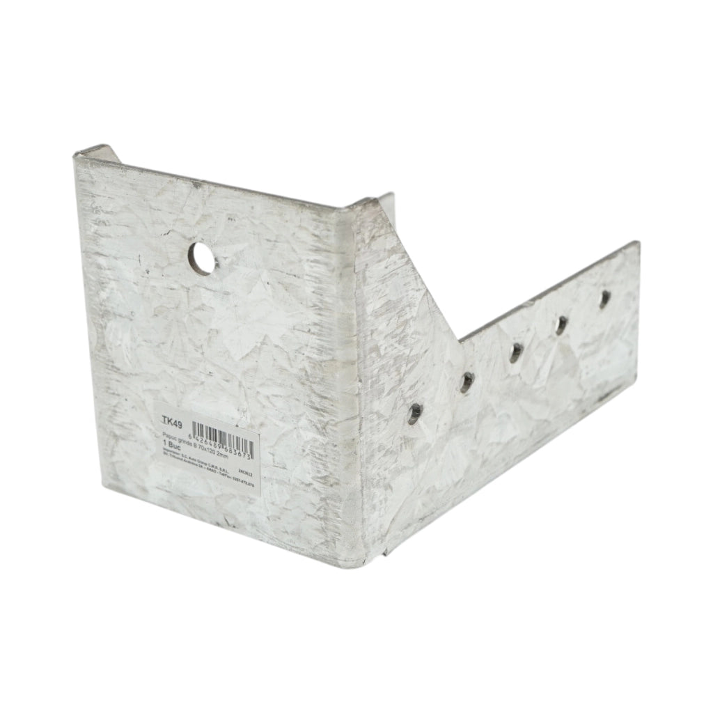 Supporto per trave tipo B 70 × 120 mm