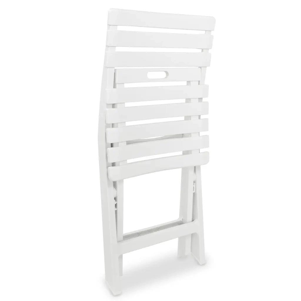 Set da Bistrot 3 pz in Plastica Bianco 43581