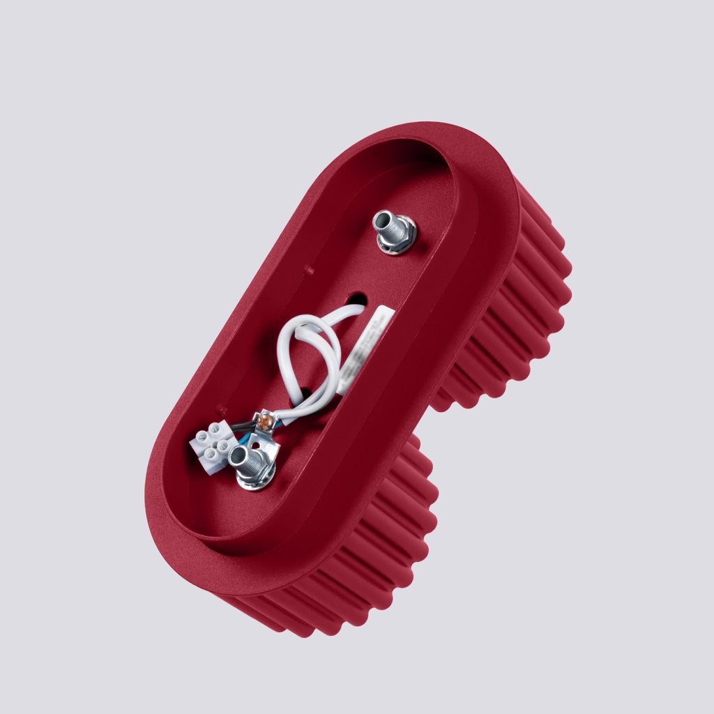 Lampada da soffitto AURA 2 bordeaux Gx53