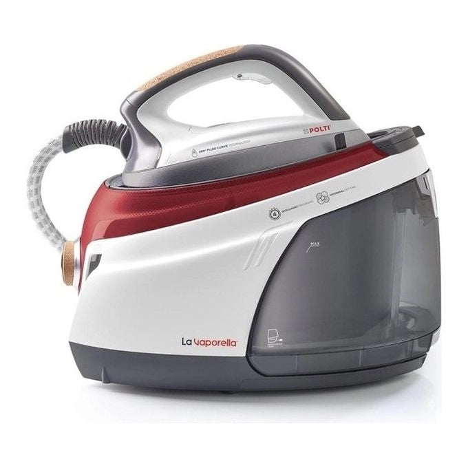 Polti XM82C Ferro da stiro a secco e a vapore Alluminio 2350 W Grigio, Rosso