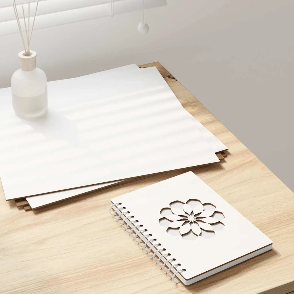 Pannelli decorativi 50 pz Bianco 30 x 30 x 0.27 cm CFW3681119