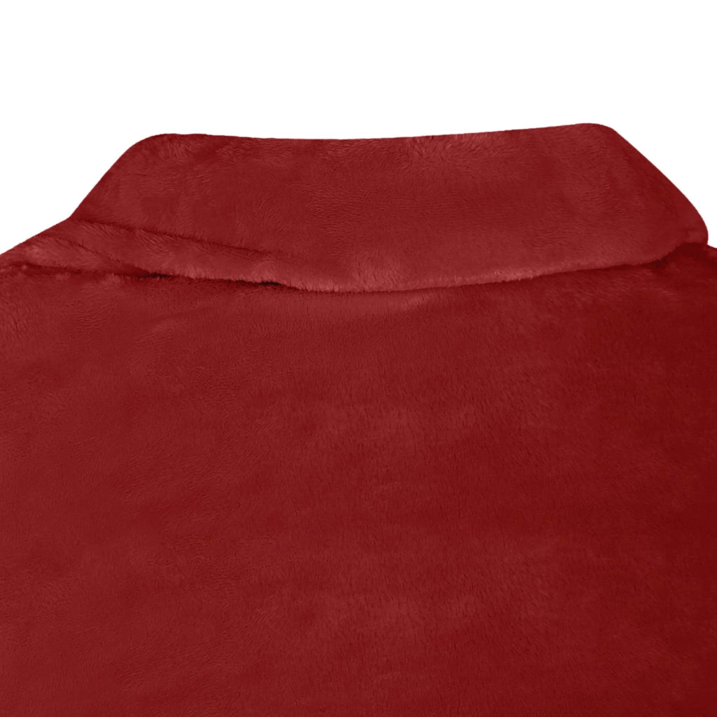 Felpa coperta Rosso Bordeaux F Flanella CFW4187607