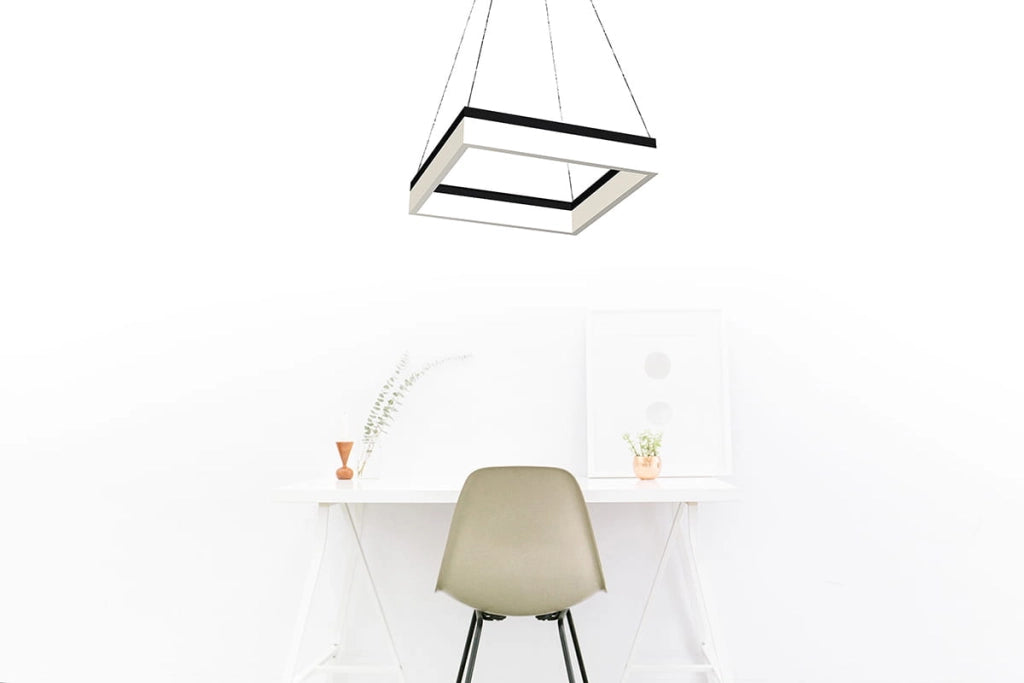 Lampada a sospensione Milagro Nero ML081 LED 32W 4000K