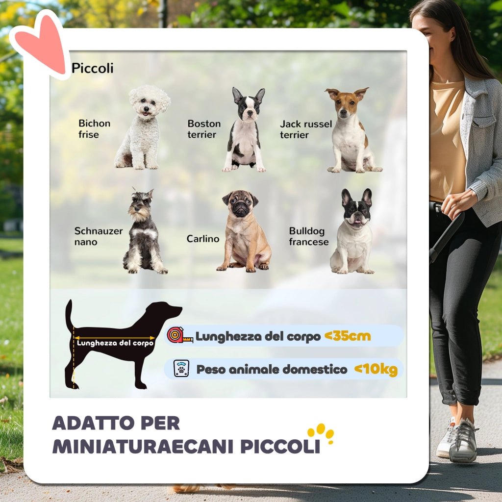Passeggino per Cani Pieghevole ¨C Minimal ¨C Grigio