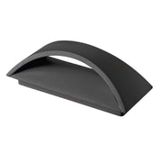 Applique esterna Kanlux BISO LED 8W IP54 grafite alluminio