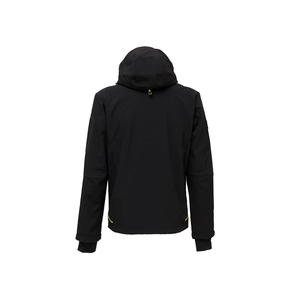 U-Power GIACCA SOFTSHELL SPACE Col. Nero/Giallo  Mis. L