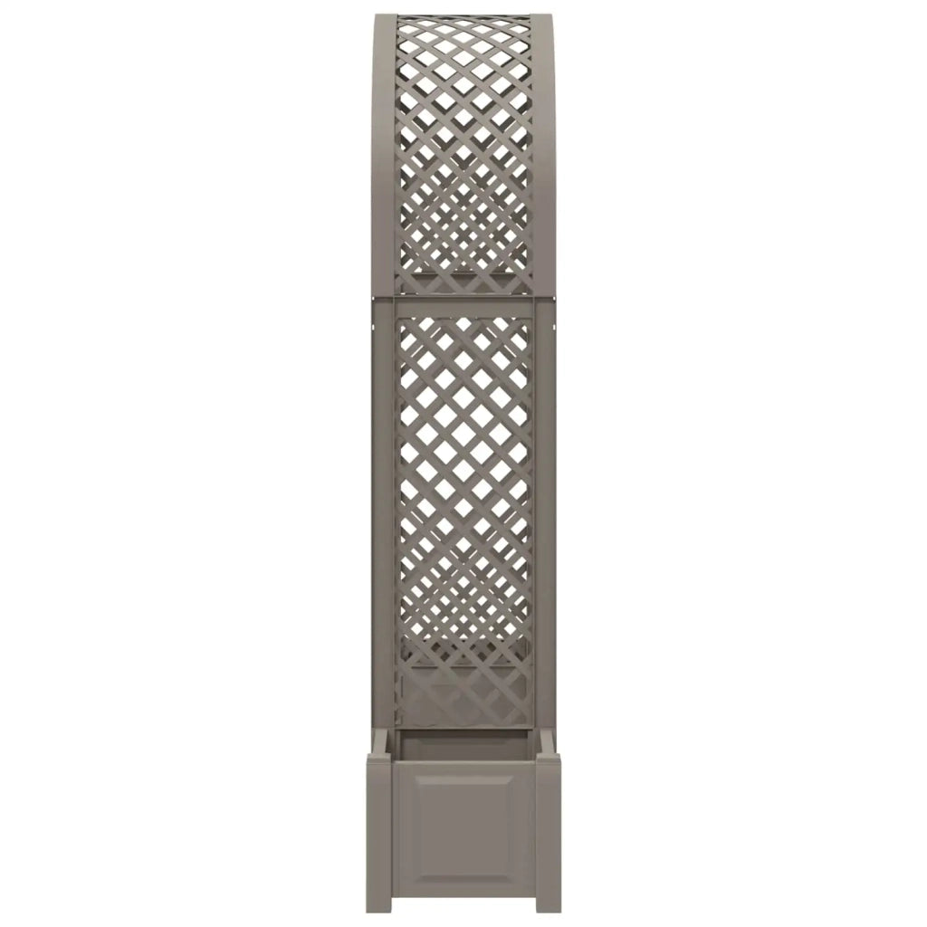 Arco di Rose con Vaso Grigio 168,5 x 43 x 207 cm PP 42041735