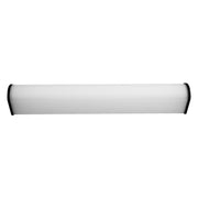 Applique bagno specchio LED 8W 4000K nera 41cm IP44