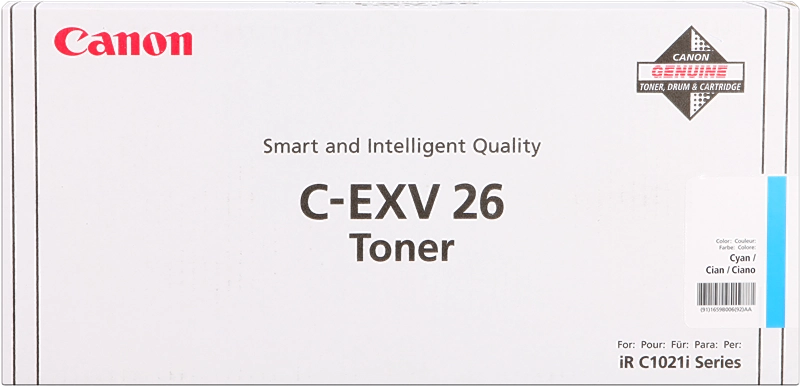 Canon C-EXV26 cartuccia toner 1 pz Originale Ciano