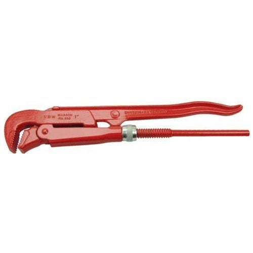 STAHLWILLE 87950010 Chiave per tubi 90° Angolo ganascia Apertura max 49 mm Peso 780 g colore Nero