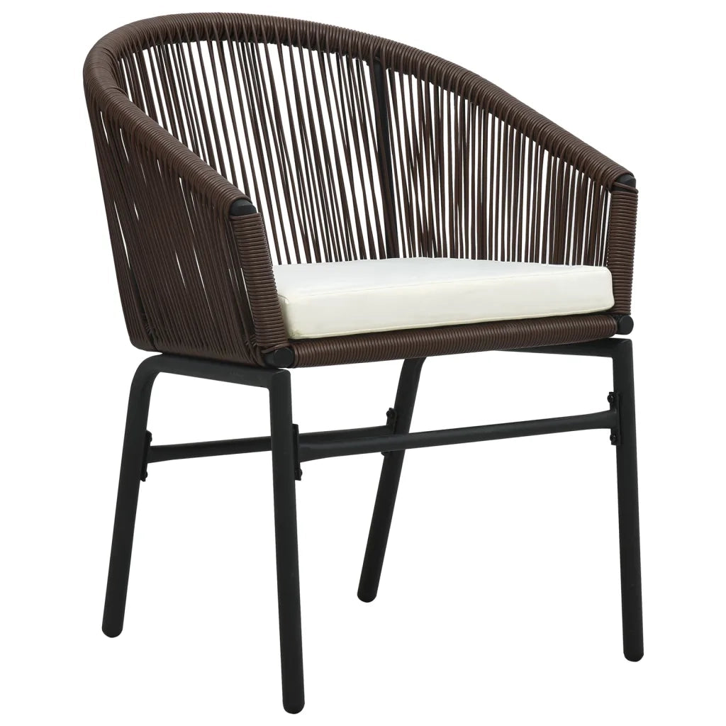 Set Mobili da Pranzo per Giardino 5 pz Marrone 3099229