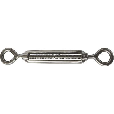 TENDITORE OCCHIOLO DOPPIO INOX - M8 O.MM 11- 5 pezzi
