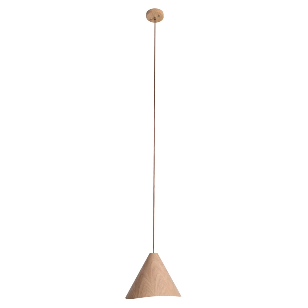 Lampada a sospensione scandinava rovere Sakura E27 Maxlight