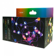 Catena luminosa esterna 50 LED RGB 5m Bluetooth USB